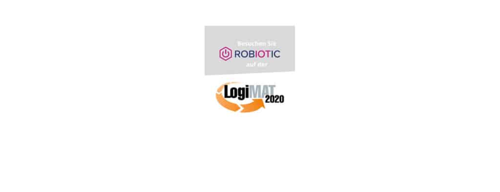 Robiotic Logo und LogiMAT Logo