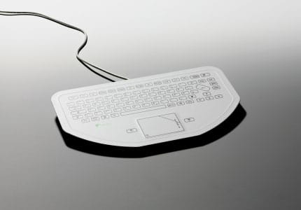 PC-Medizintastatur mit Mauspad und USB-Kabel